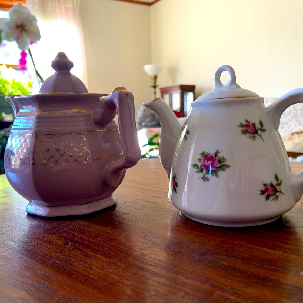 Bundle mini teapots